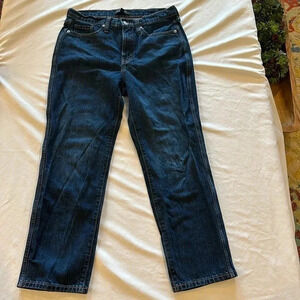 Banana Republic women’s High Rise Straight jeans size 10 / 30 petite EUC